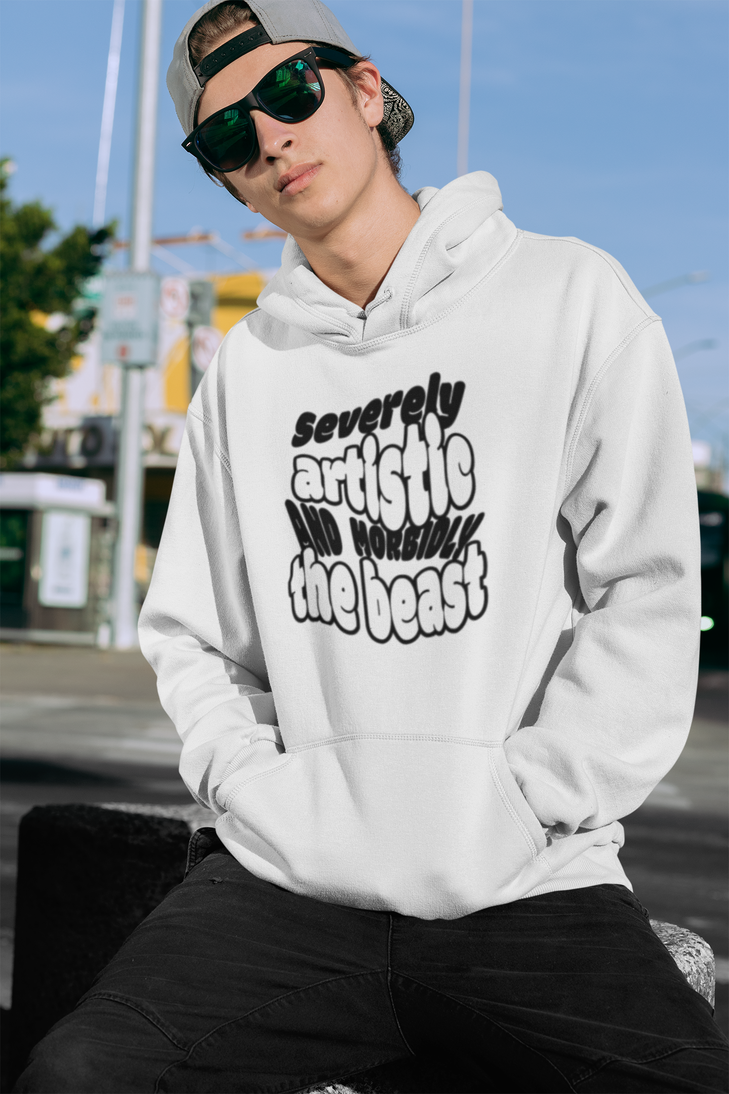 Severely Artistic And Morbidly The Beast Unisex Hoodie