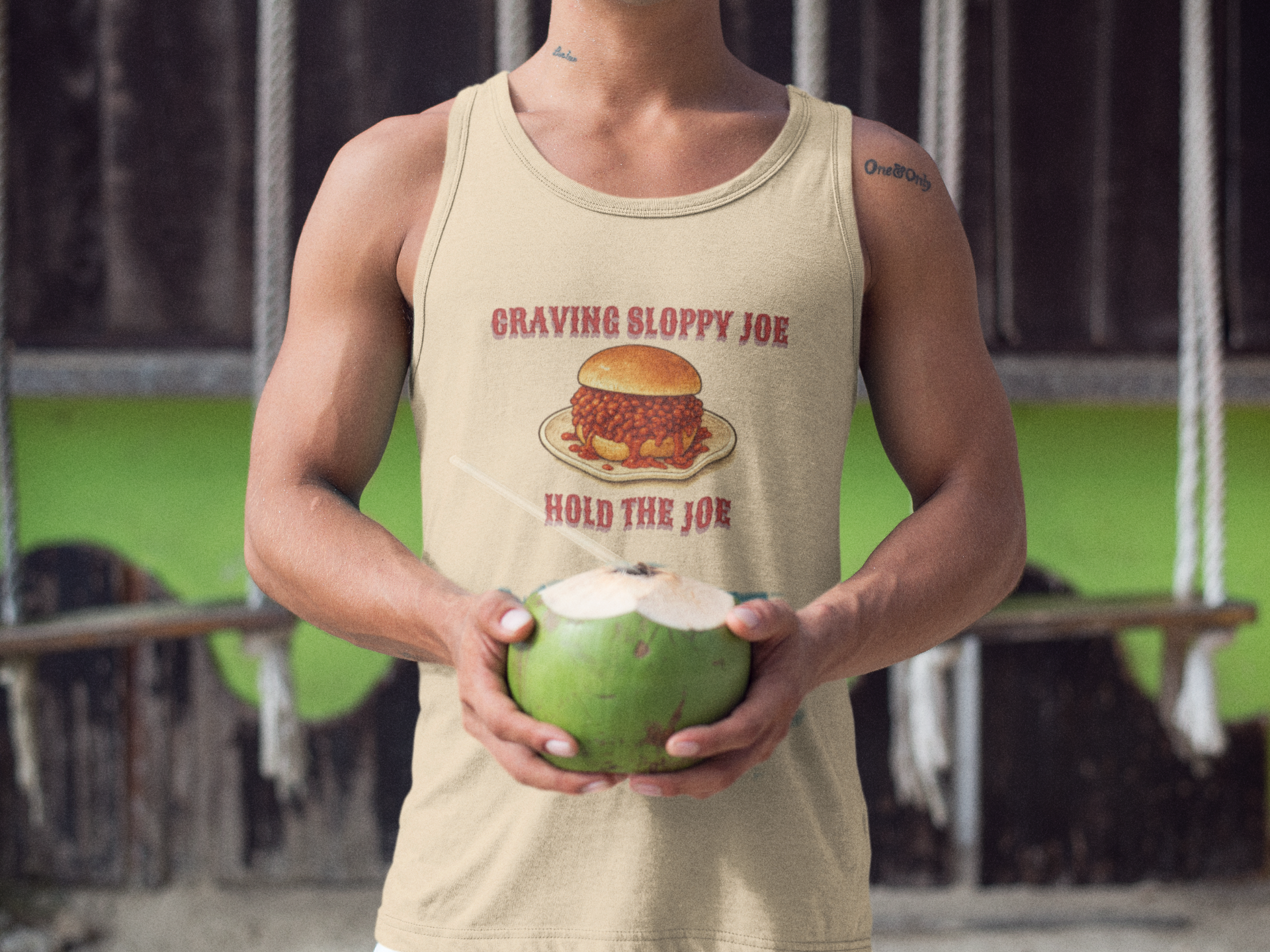 Craving Sloppy Joe, Hold The Joe Men’s Premium Tank Top